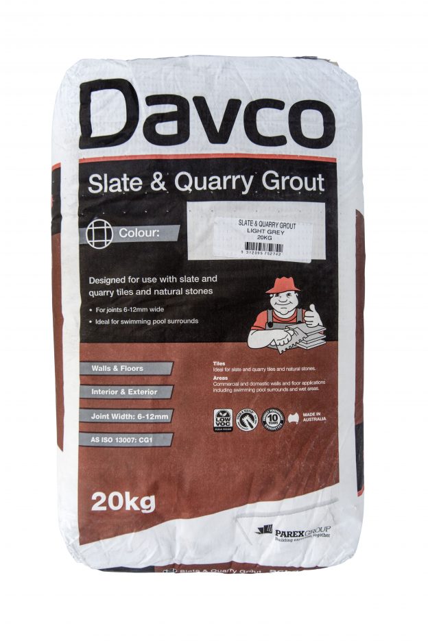 Davco Grout Colour Chart