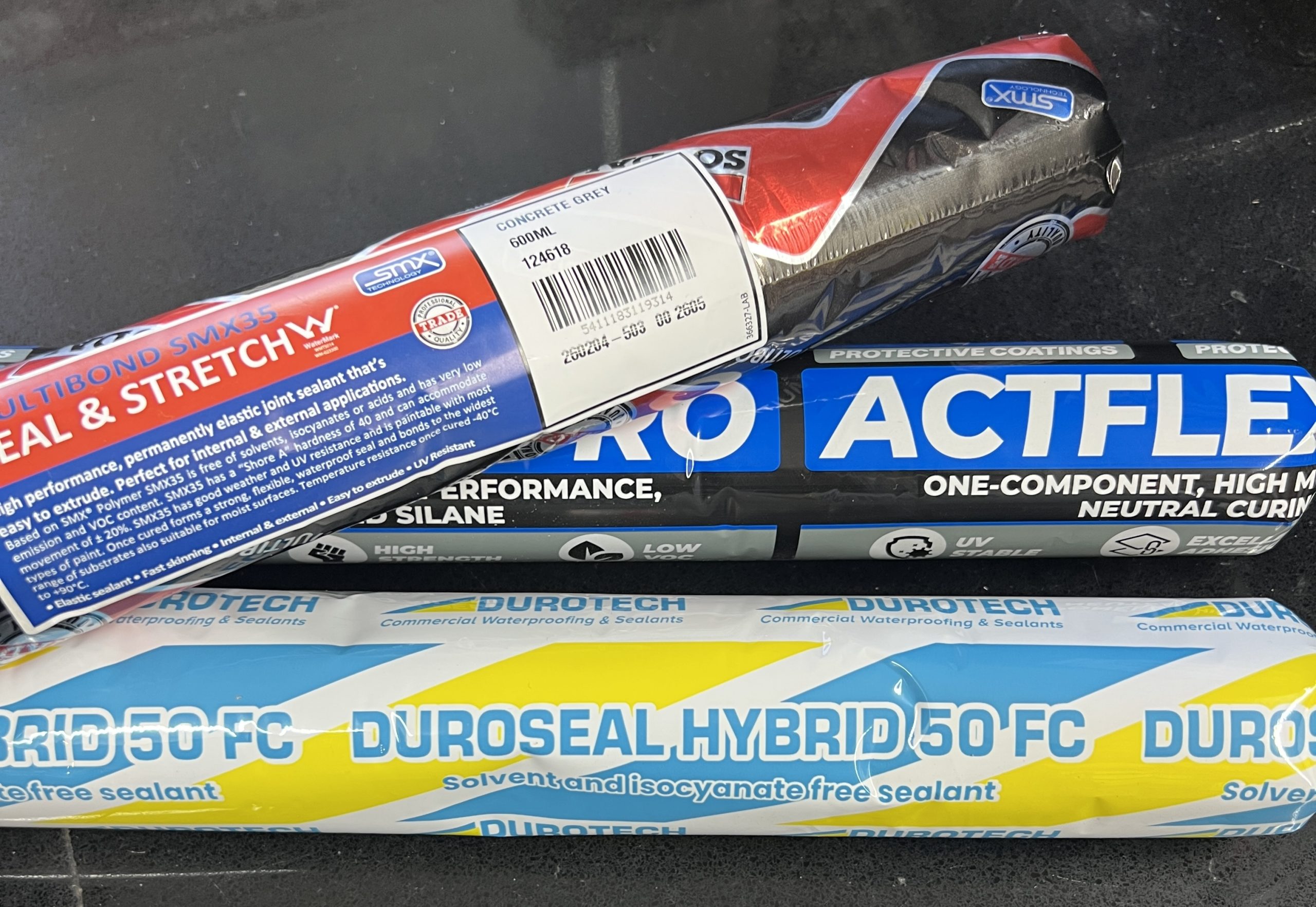 SOUDAL - SMX35 & ACTFLEX & DUROSEAL -  Seal & Stretch Sausages
