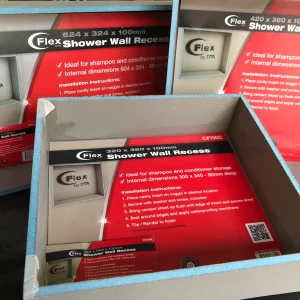 CFLEX SHOWER WALL RECESS