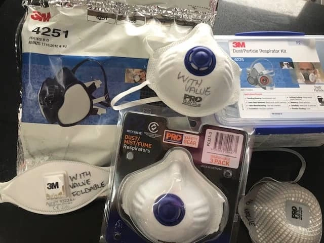RESPIRATORS VARIOUS